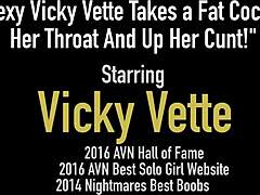 Vicky Vettes oral og anal creampie