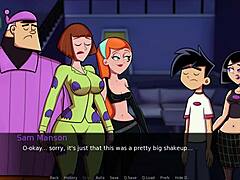 Gothic sex with Danny Phantom and Amity