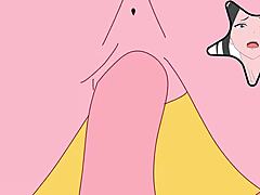 योयोरूज़ू एनीमे पोर्न में टोडोरोकी से उसकी योनि और गधे को चोदने का अनुरोध करती है