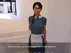Mogen mamma får anal från polis i 3D-spel