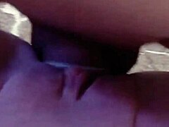Sexy milf gets her pussy filled with cream and enjoys a condom