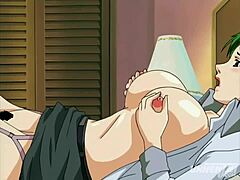Fiul vitreg își satisface dorințele mamelor vitrege mature într-o animație japoneză
