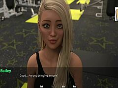 Unhappy cartoon babe Elizabeth's amateur 3D adventure