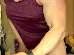 MILF gets her tight ass pounded by a muscular stud