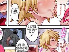 Bakugos moeder verleidt haar zoon in een hete Hentai-scène