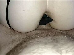 Amateur couple enjoys intense anal sex with a dirty mature pawg