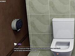 Η Lara Croft σε 3D παίρνει ένα μεγάλο μαύρο πούτσο cumshot σε περιπέτεια glory hole