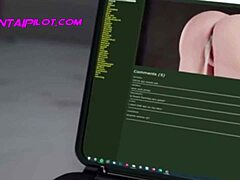 3D animated shemale mom gets cum shot in her ass