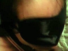 Blindfolded thrill for mature woman