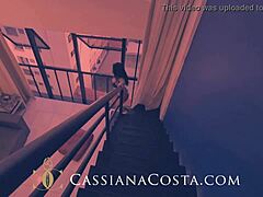 लेस्बियन शौकिया कैसियाना कोस्टा और लोइरा अपनी इच्छाओं का पता लगाते हैं