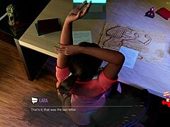 बड़े स्तनों वाली लारा क्रॉफ्ट 3 डी पोर्न गेम में एक राक्षस की सवारी करती है