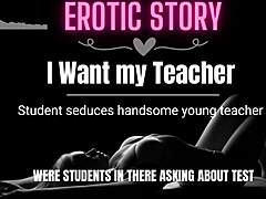 Teacher and student explore their erotic desires in audio