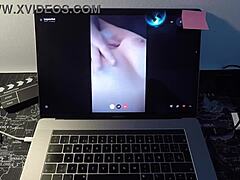 Fucking and masturbating with a Spanish milf on webcam