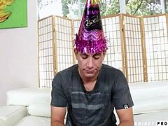 Sarah Jessie's passionate birthday surprise with Brad